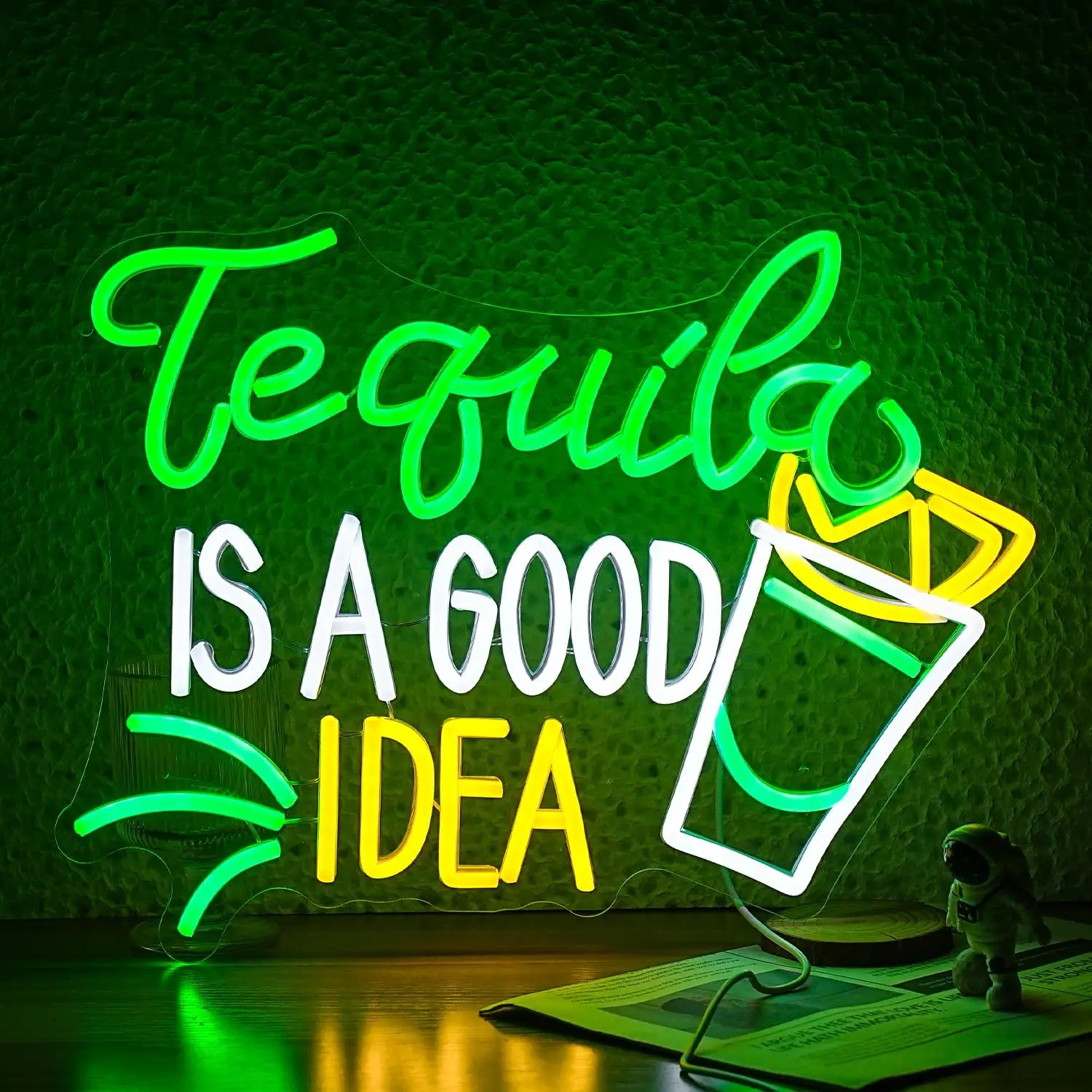 Lighting Decoration Ideas For Home - ป้ายไฟนีออน Tequila Is A Good Idea