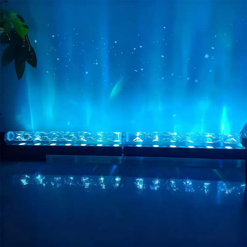 Lighting Decor In Room - ไฟฉายโปรเจคเตอร์ลายเปลวไฟ 3 มิติ แบบสมาร์ท พร้อมเอฟเฟกต์ระลอกน้ำ สร้างบรรยากาศ
