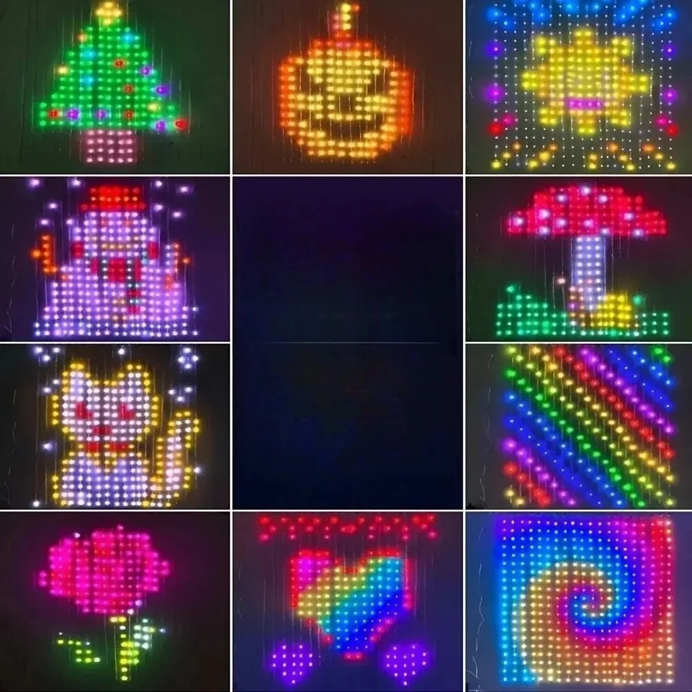 ไฟม่าน LED พิกเซลสำหรับภายนอกอ - Fairy Light Curtain บทวิจารณ์และราคา