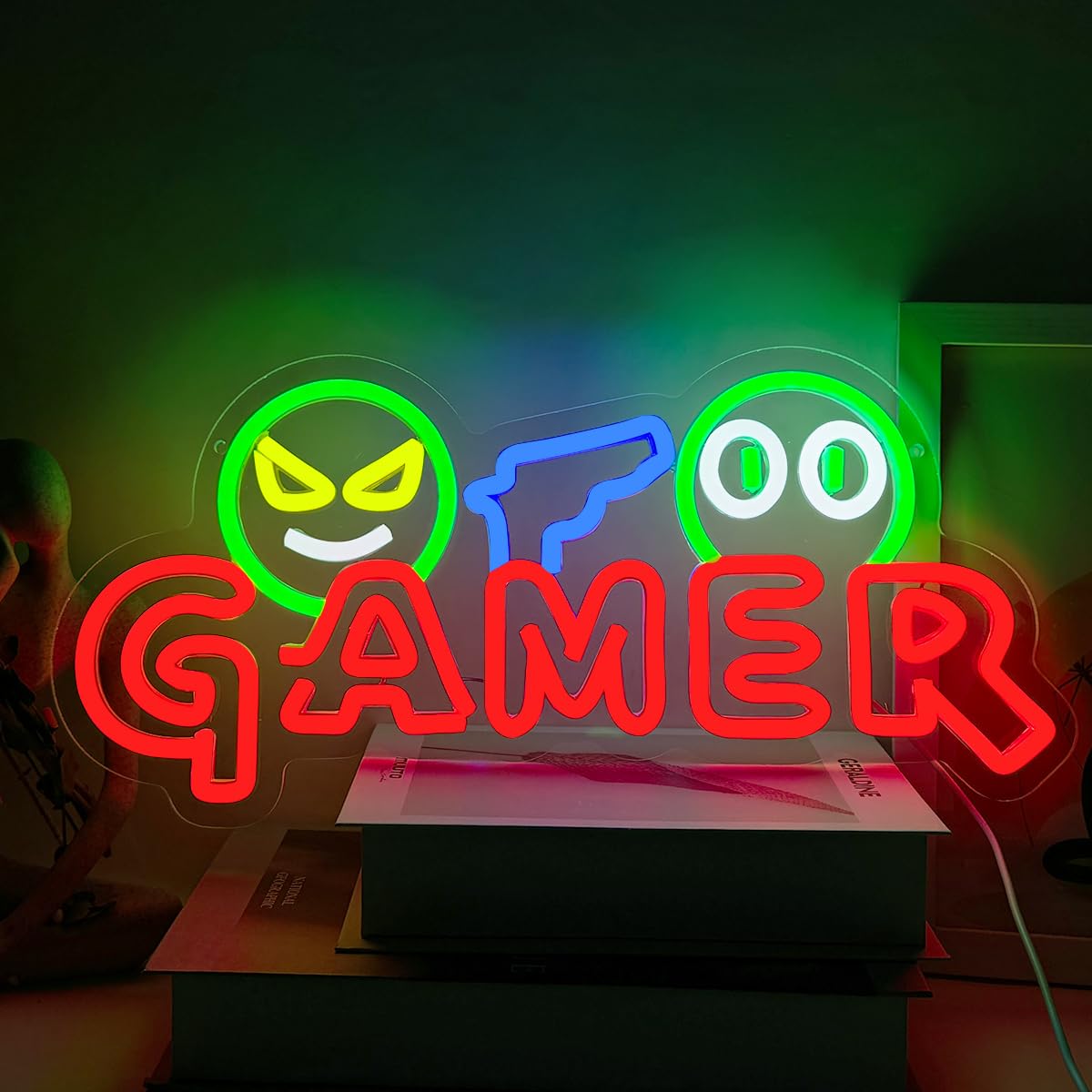 ไฟนีออน LED สำหรับเกมเมอร์ ตกแ - Lighting Decoration For Wedding บทวิจารณ์และราคา