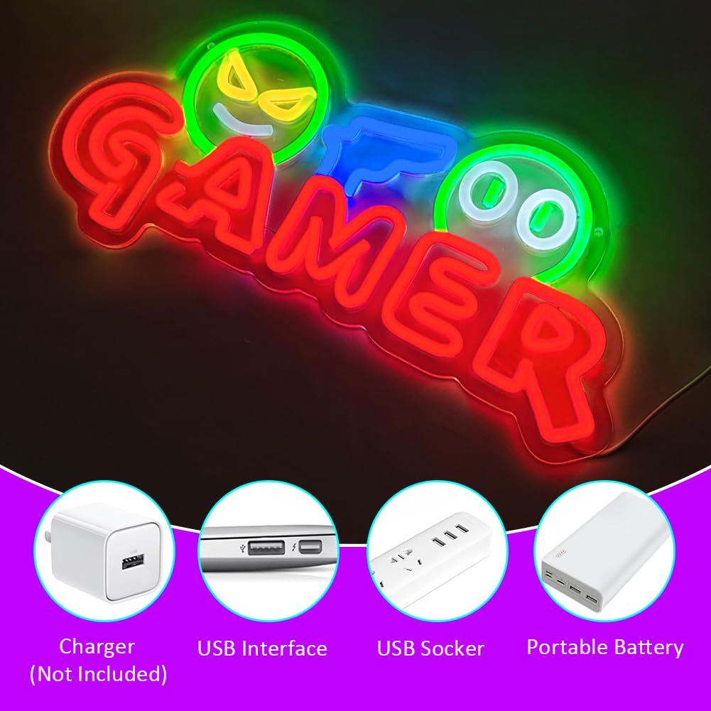 ไฟนีออน LED สำหรับเกมเมอร์ ตกแ - Lighting Decoration For Wedding บทวิจารณ์และราคา