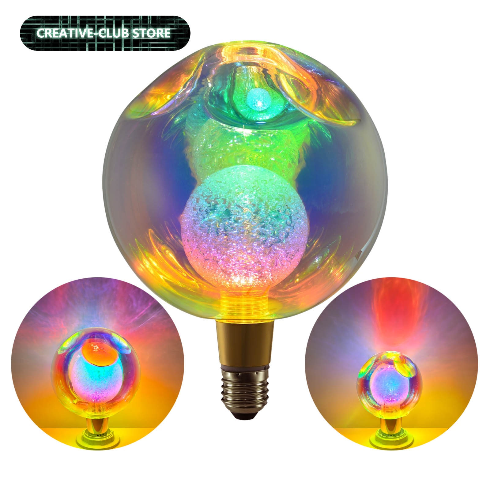 E27 P90 P120 P150 รอบบอลหลอดไฟ - Vintage Lighting Decor บทวิจารณ์และราคา