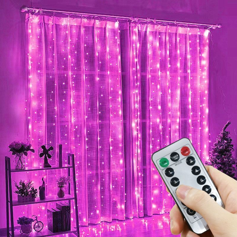 ไฟประดับ LED แบบม่าน ใช้พลังงา - Fairy Light Curtain บทวิจารณ์และราคา