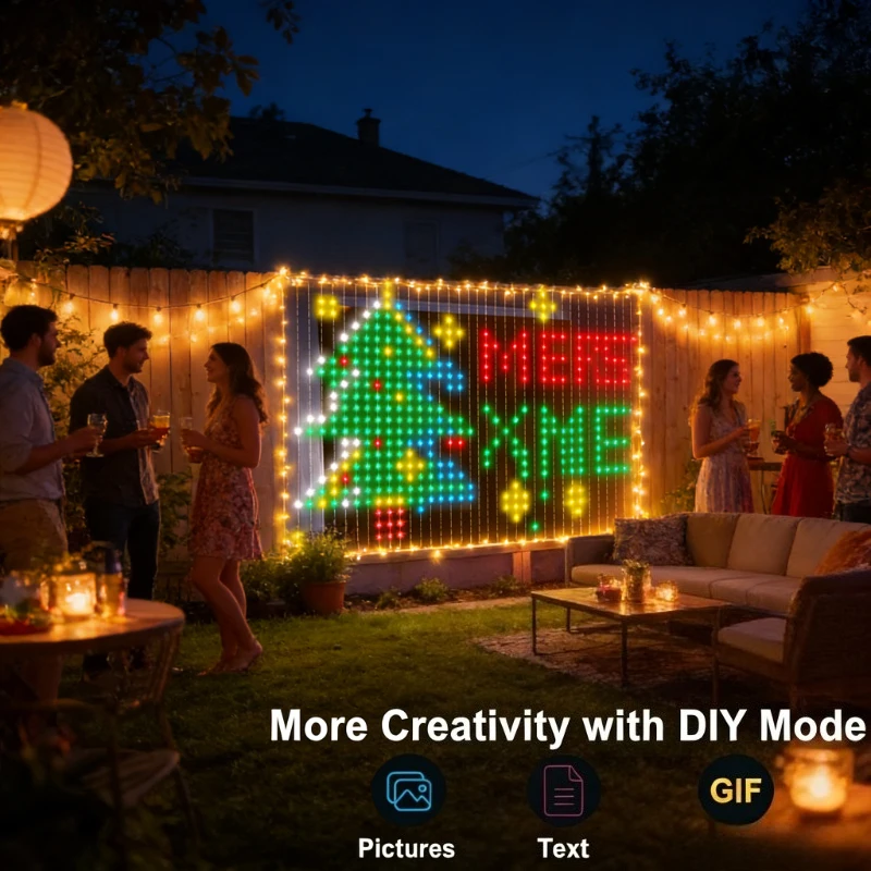 ไฟม่านอัจฉริยะ 400LED, ไฟสายตก - Lighting Decoration For Wedding บทวิจารณ์และราคา