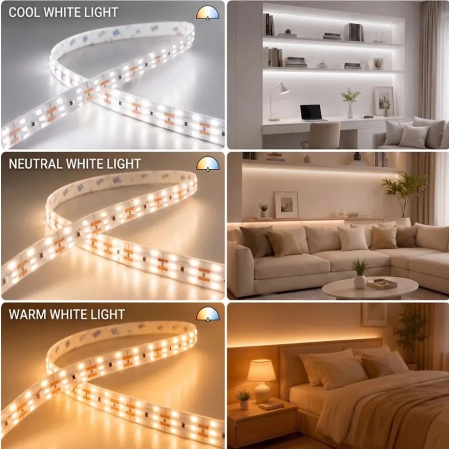 ไฟเส้น LED SMD2835 3 แถว DC24V - Lighting Decoration On Wall บทวิจารณ์และราคา