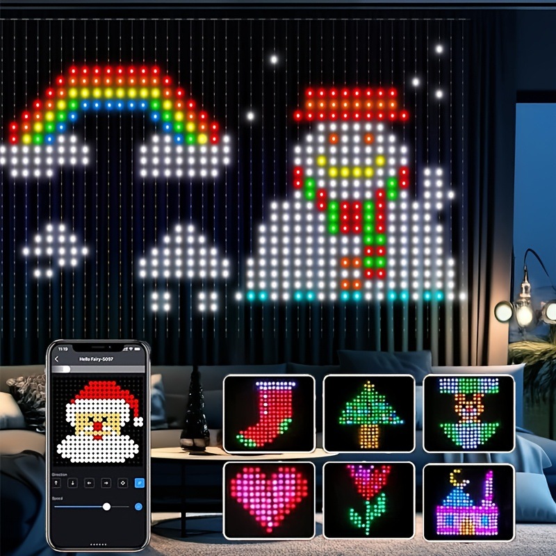 ไฟประดับม่าน LED สำหรับเทศกาล  - Fairy Light Curtain บทวิจารณ์และราคา