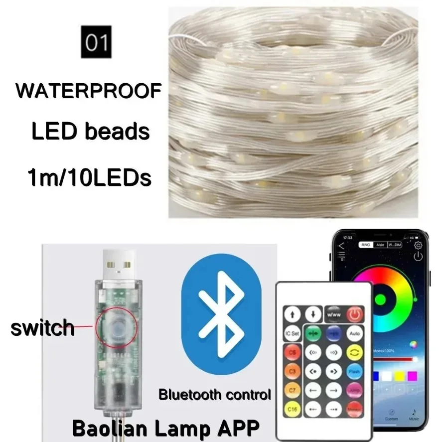 ไฟประดับ LED แบบสาย 5-20 เมตร  - Decor Lighting Address บทวิจารณ์และราคา