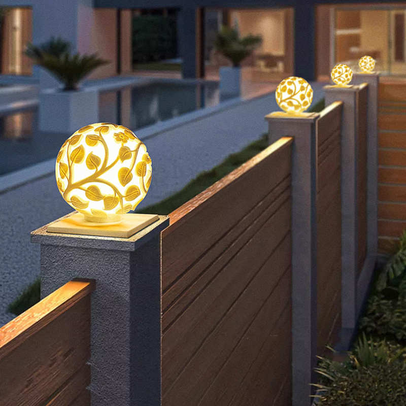 ไฟเสาภายนอกอาคาร ไฟเสา LED พลั - Decor Lighting Floor Lamps บทวิจารณ์และราคา