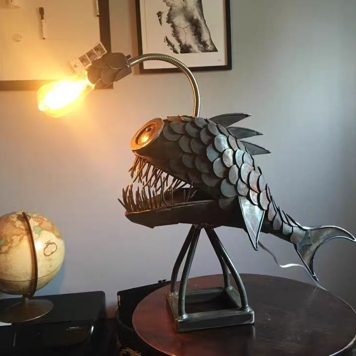 โคมไฟตั้งพื้นรูปปลาตกปลา สไตล์ - Decor Lighting Floor Lamps บทวิจารณ์และราคา