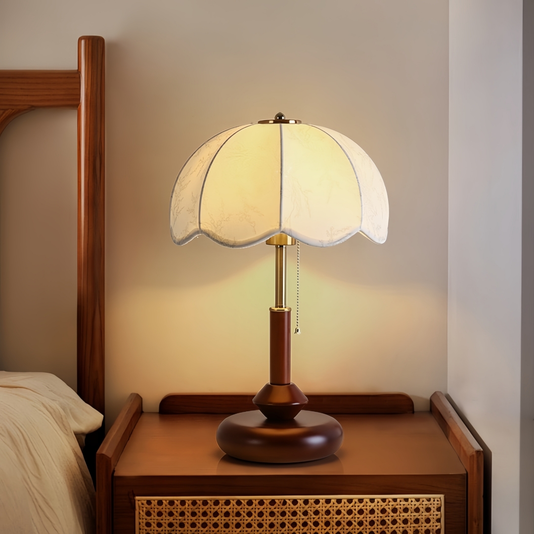 โคมไฟตั้งโต๊ะทรงโดมแบบวินเทจ ส - Lighting Decor In Room บทวิจารณ์และราคา