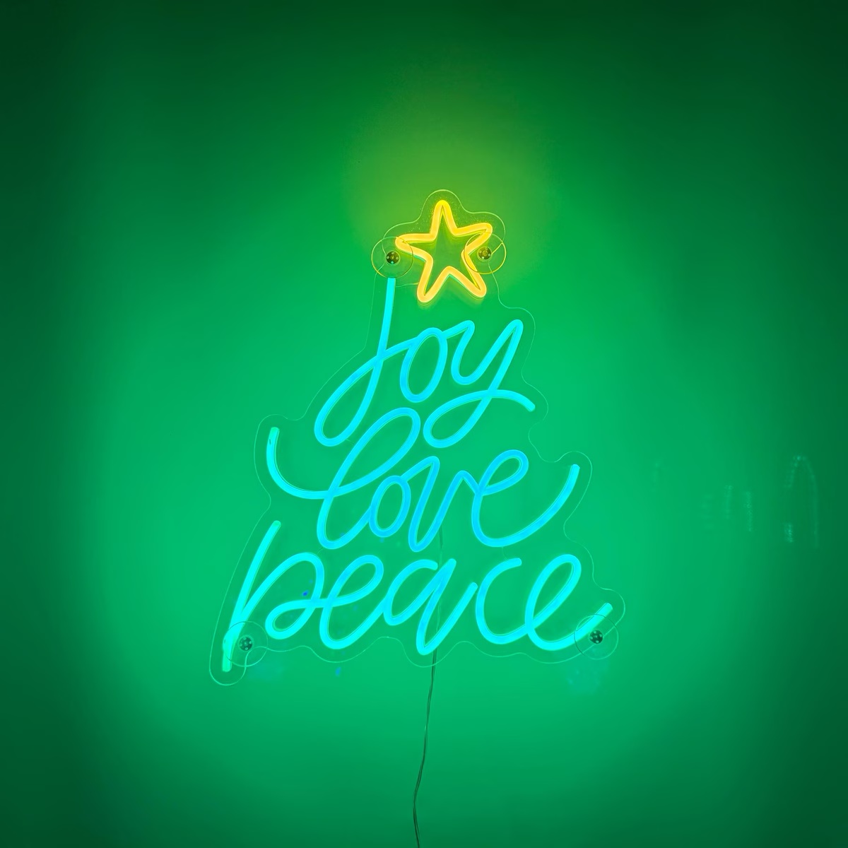 ป้ายไฟนีออน Joy Love Peace, ไฟ - Lighting Decoration Ideas For Home บทวิจารณ์และราคา