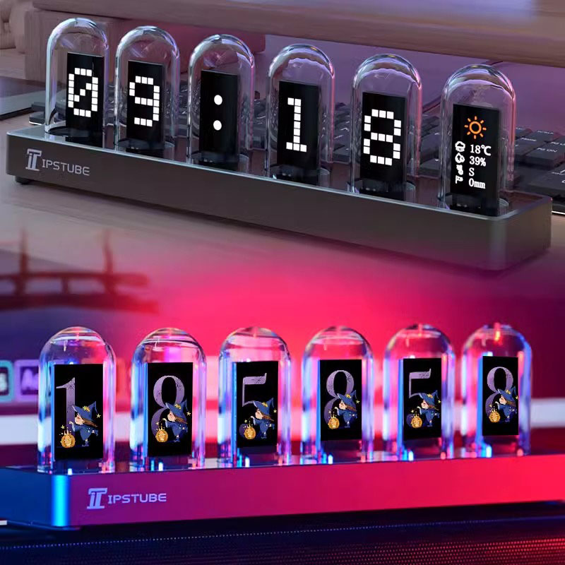 นาฬิกา RGB Nixie Tube พร้อมไฟ  - Lighting Decoration Ideas For Home บทวิจารณ์และราคา
