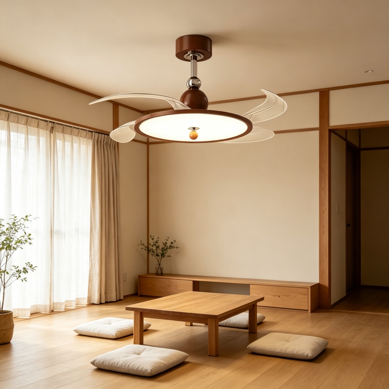 พัดลมเพดานใบพัดแบบยืดหดได้ พร้ - Lighting Decoration On Wall บทวิจารณ์และราคา