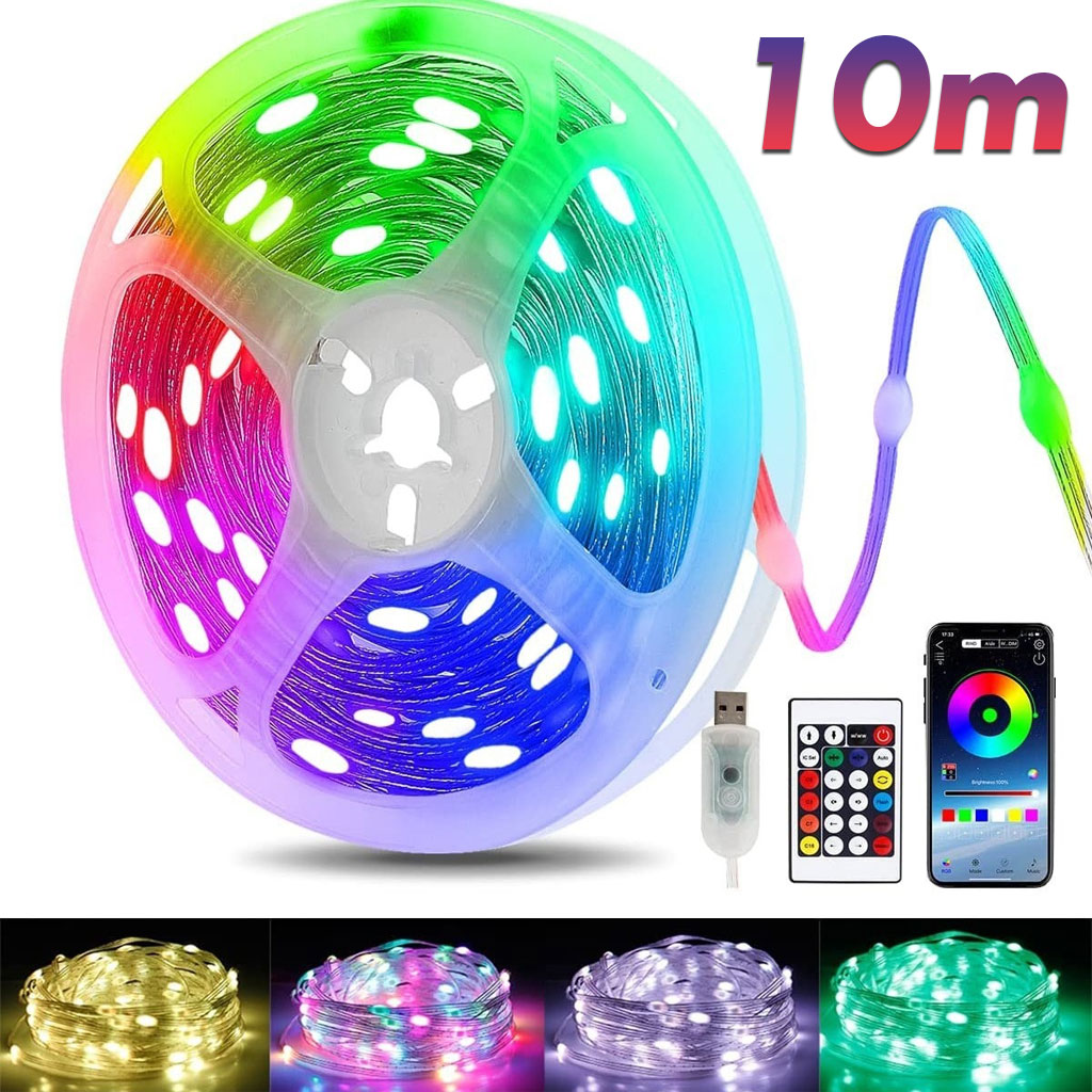 ไฟ LED บลูทูธแบบสาย USB 5V Dre - Decor Lighting Address บทวิจารณ์และราคา