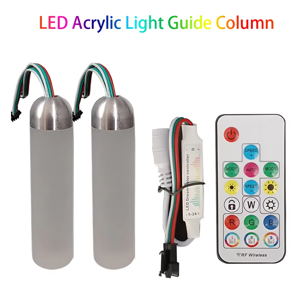 เสาไฟอะคริลิก LED RGB 12V 4000 - Decor Lighting Address บทวิจารณ์และราคา