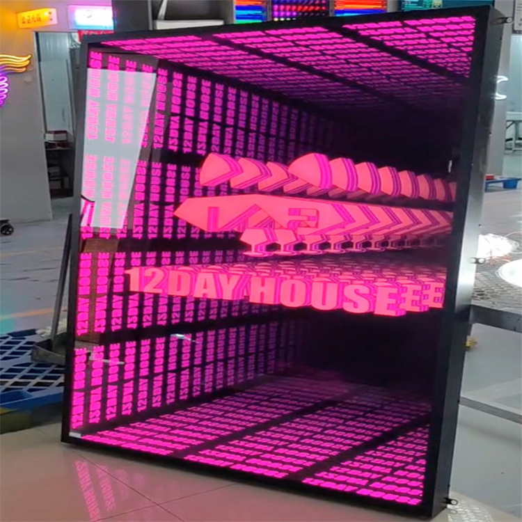 ป้ายไฟนีออนกระจกอินฟินิตี้แบบก - Neon Sign Custom Led บทวิจารณ์และราคา