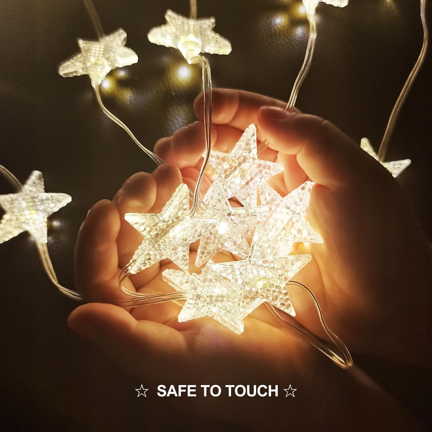 1 PC 120 LED ม่านดาวไฟแขวน Sta - Fairy Light Curtain บทวิจารณ์และราคา