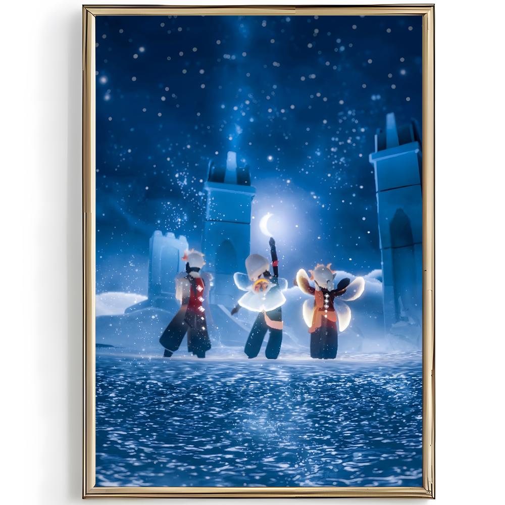 โปสเตอร์เกมผจญภัย S-Sky Childr - Lighting Decoration Ideas For Home บทวิจารณ์และราคา