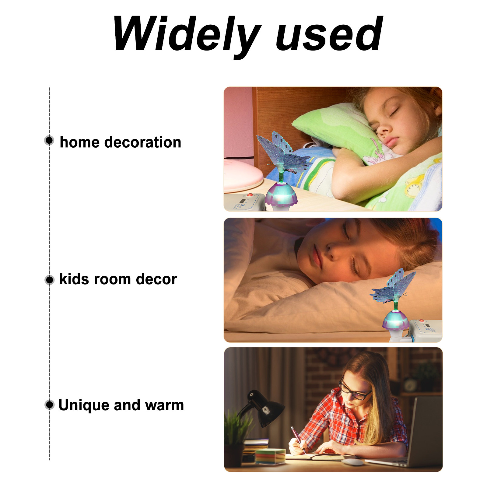 โคมไฟกลางคืนรูปผีเสื้อ ไฟกลางค - Lighting Decoration Ideas For Home บทวิจารณ์และราคา