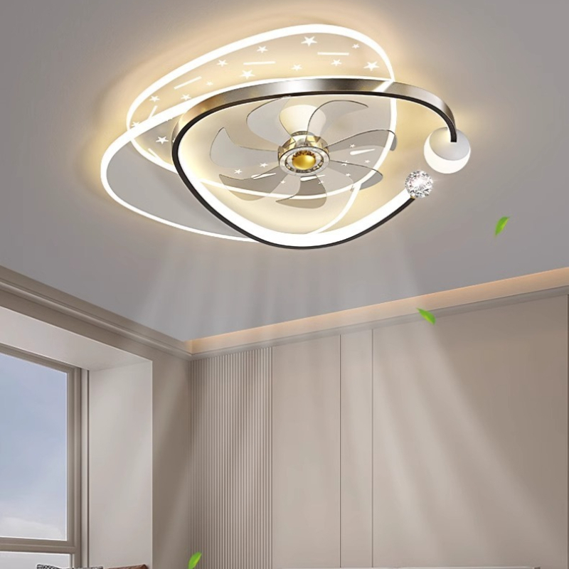 โคมไฟตกแต่งบ้าน พัดลมเพดานพร้อ - Lighting Decoration On Wall บทวิจารณ์และราคา