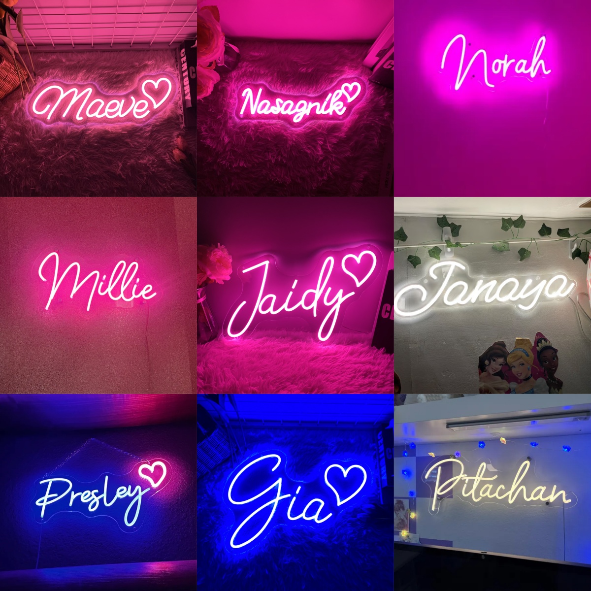CUSTOM Neon LED เด็กชื่อไฟนีออ - Neon Sign Custom Led บทวิจารณ์และราคา