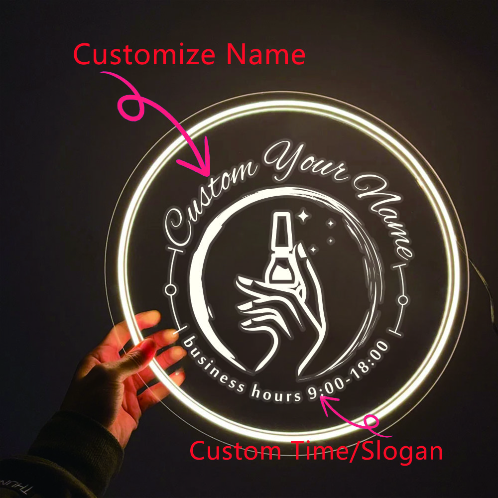 1PC รอบรูปร่างเล็บ Theme ส่วนบ - Lighting Decoration For Wedding บทวิจารณ์และราคา