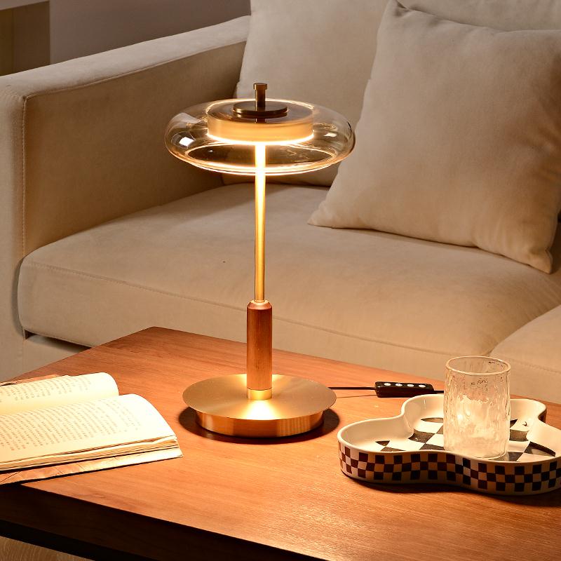 โคมไฟตั้งโต๊ะ LED 12W ทองแดง ป - Mushroom Table Lamp บทวิจารณ์และราคา