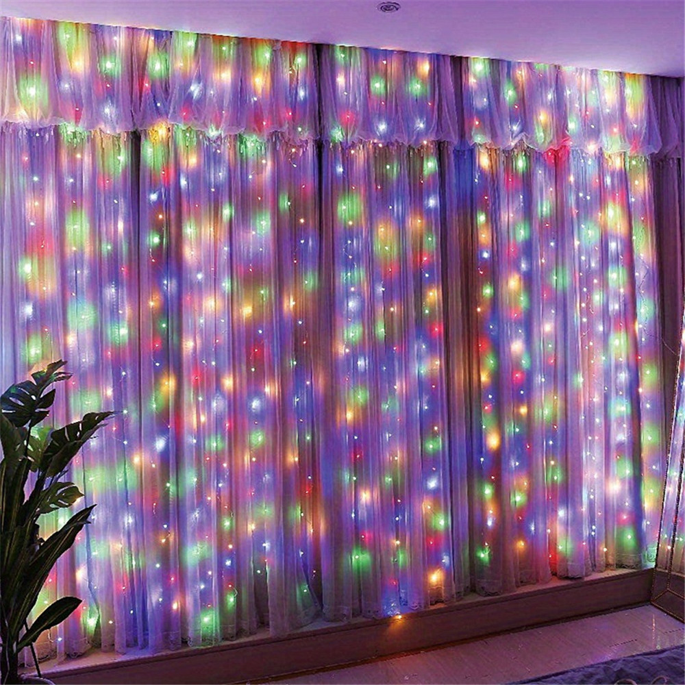 ไฟ LED แบบม่าน USB 3/6 เมตร 8  - Fairy Light Curtain บทวิจารณ์และราคา