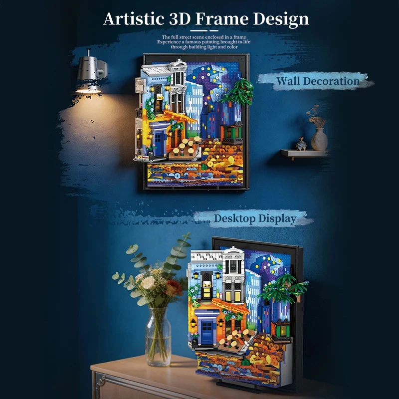2678 ชิ้น ชุดตัวต่อรูปภาพร้านก - Lighting Decoration Ideas For Home บทวิจารณ์และราคา