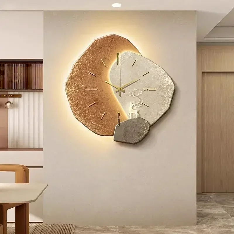 2025 โมเดิร์นนาฬิกาออกแบบนาฬิก - Lighting Decoration On Wall บทวิจารณ์และราคา